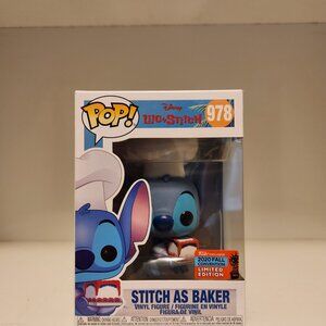 Funko POP Stitch as Baker Collectable